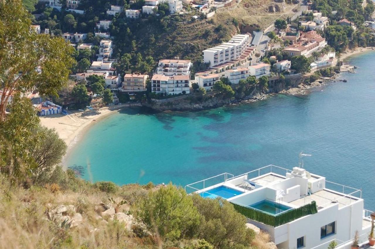 Breathtaking Costabrava Seaview Apartment 5M Beach - Casa Artevida Росас Экстерьер фото